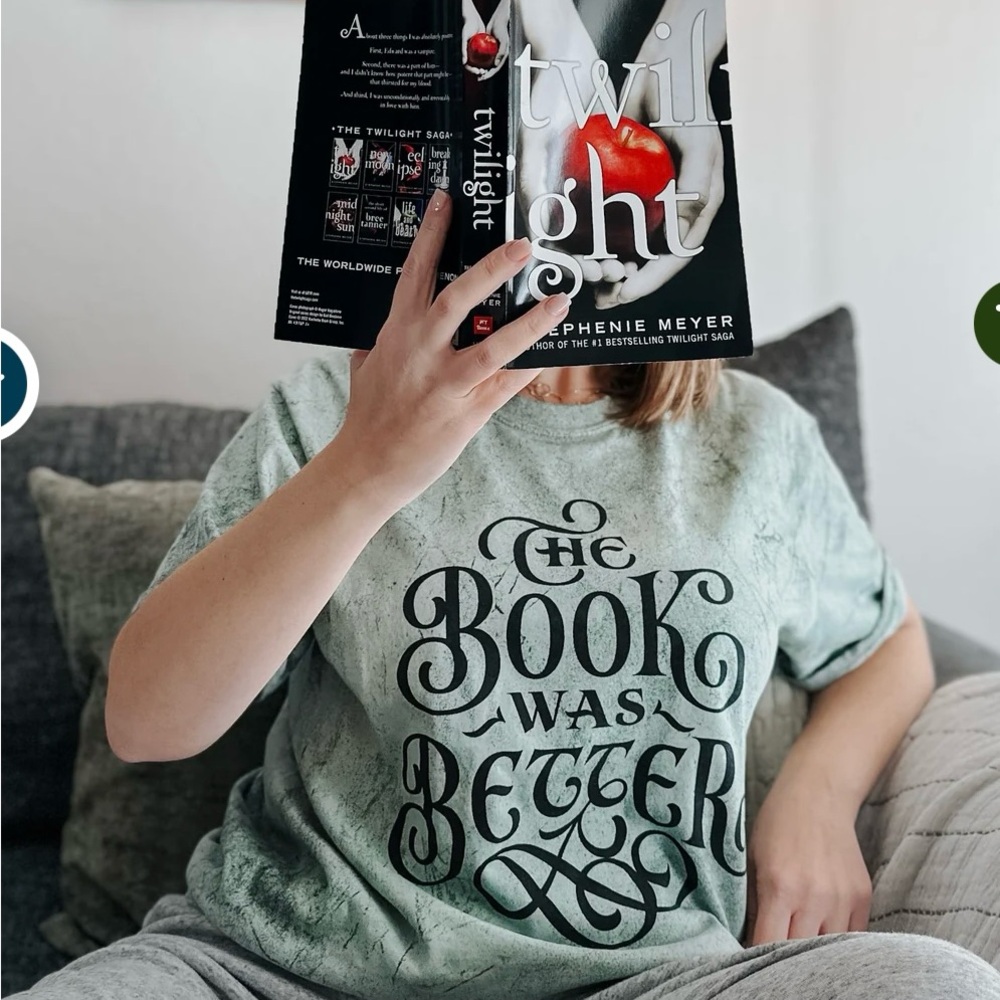 Bookish box the book was better tee